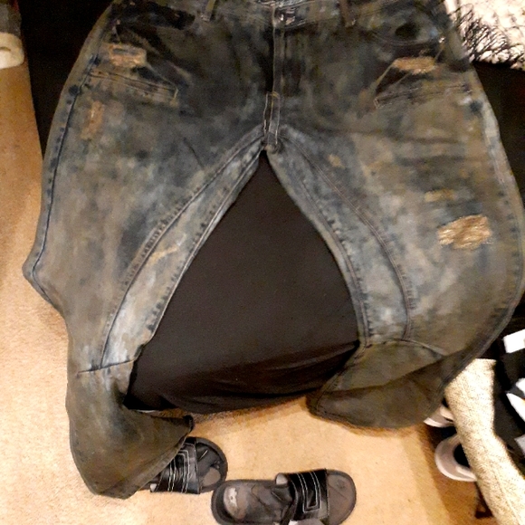 Tizziano jean distressed 40x32 - Picture 1 of 3